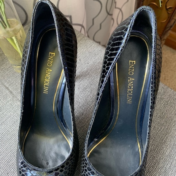 Enzo Angiolini Platform Pump Stiletto High Heels Size 8M - Picture 16 of 17